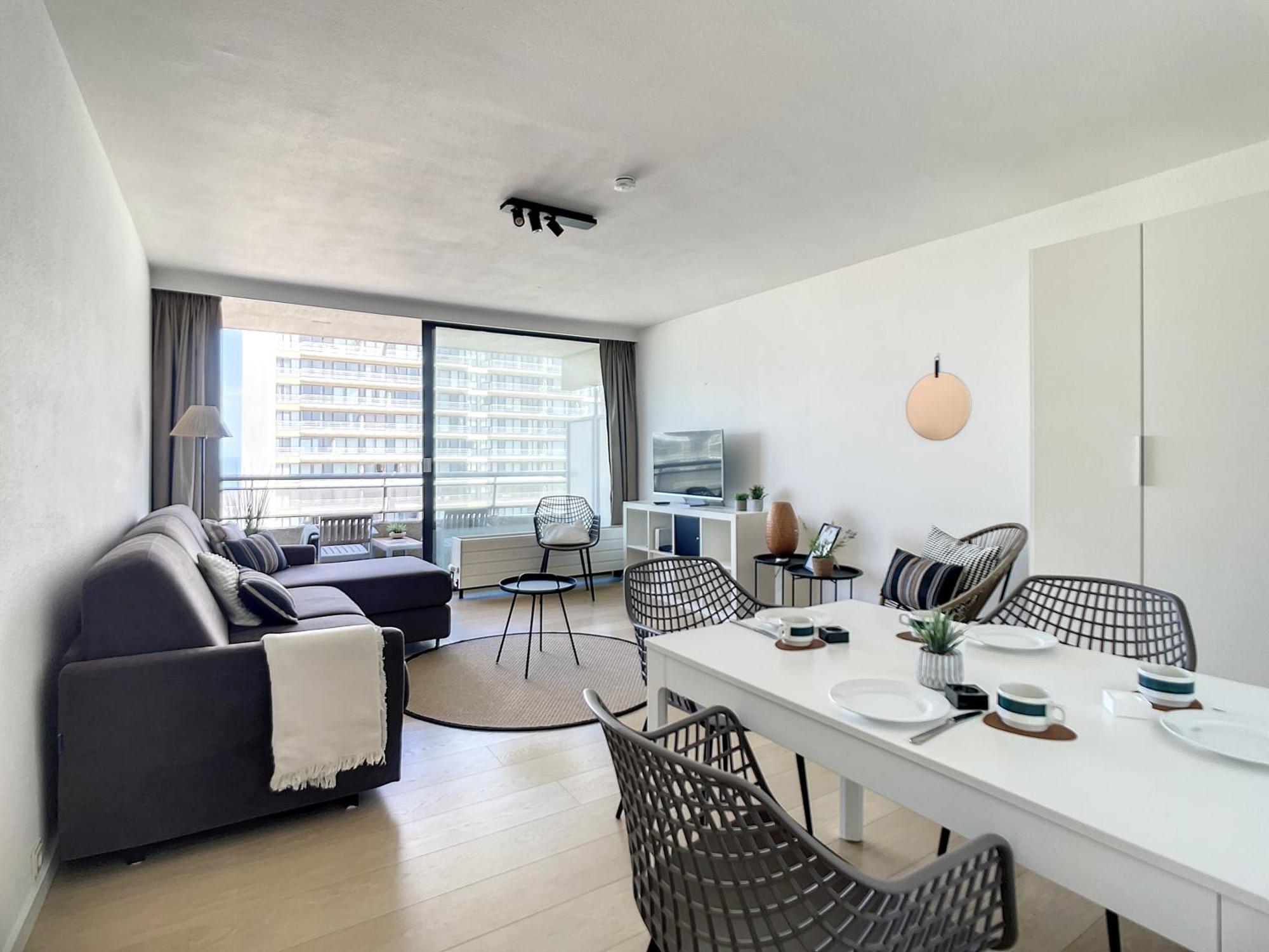 Oostende Studio Royal Ascot Q7 Met Terras En Zeezicht Op Toplocatie 외부 사진