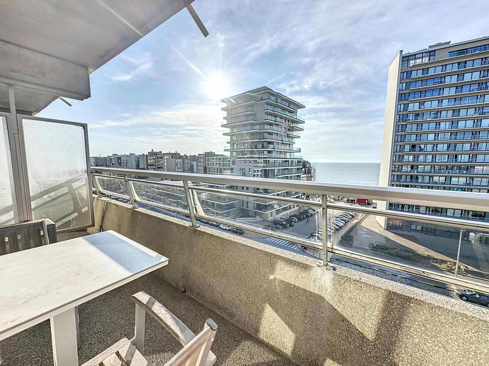 Oostende Studio Royal Ascot Q7 Met Terras En Zeezicht Op Toplocatie 외부 사진